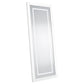 Nordio 72-inch LED Tempered Full Length Floor Mirror White