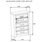 Nevado 5-Piece Queen Panel Bedroom Set Grey and Weathered Taupe