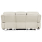 Rojas Dual Power Reclining Sofa with Drop-Down Console Greige