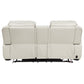 Rojas Dual Power Reclining Loveseat with Bluetooth Speakers Greige