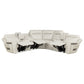 Rojas 3-Piece Dual Power L-Shaped Sectional Sofa with Bluetooth Greige