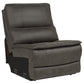 Marcell 3-Piece Transitional Power Reclining Sofa with USB Charging Grey