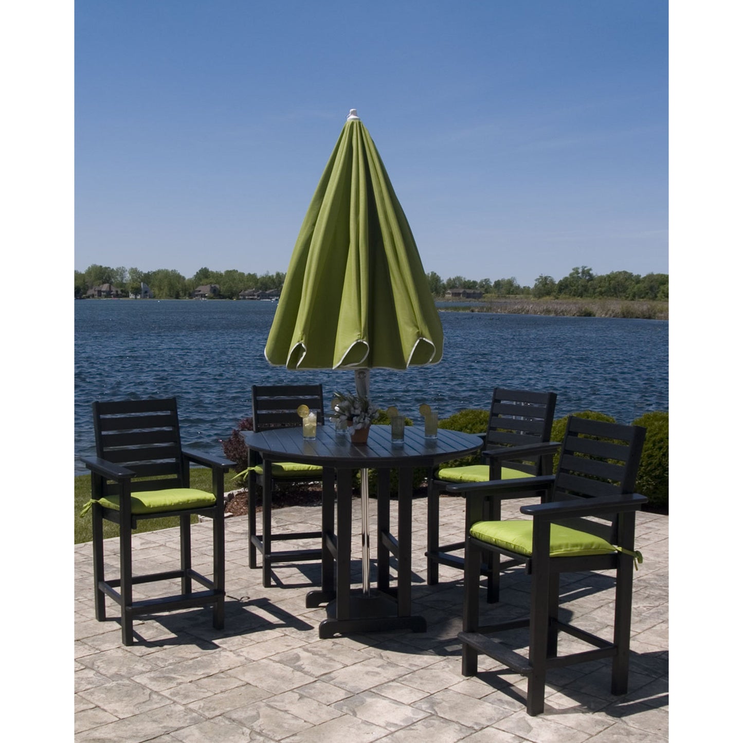 POLYWOOD Captain Counter Chair