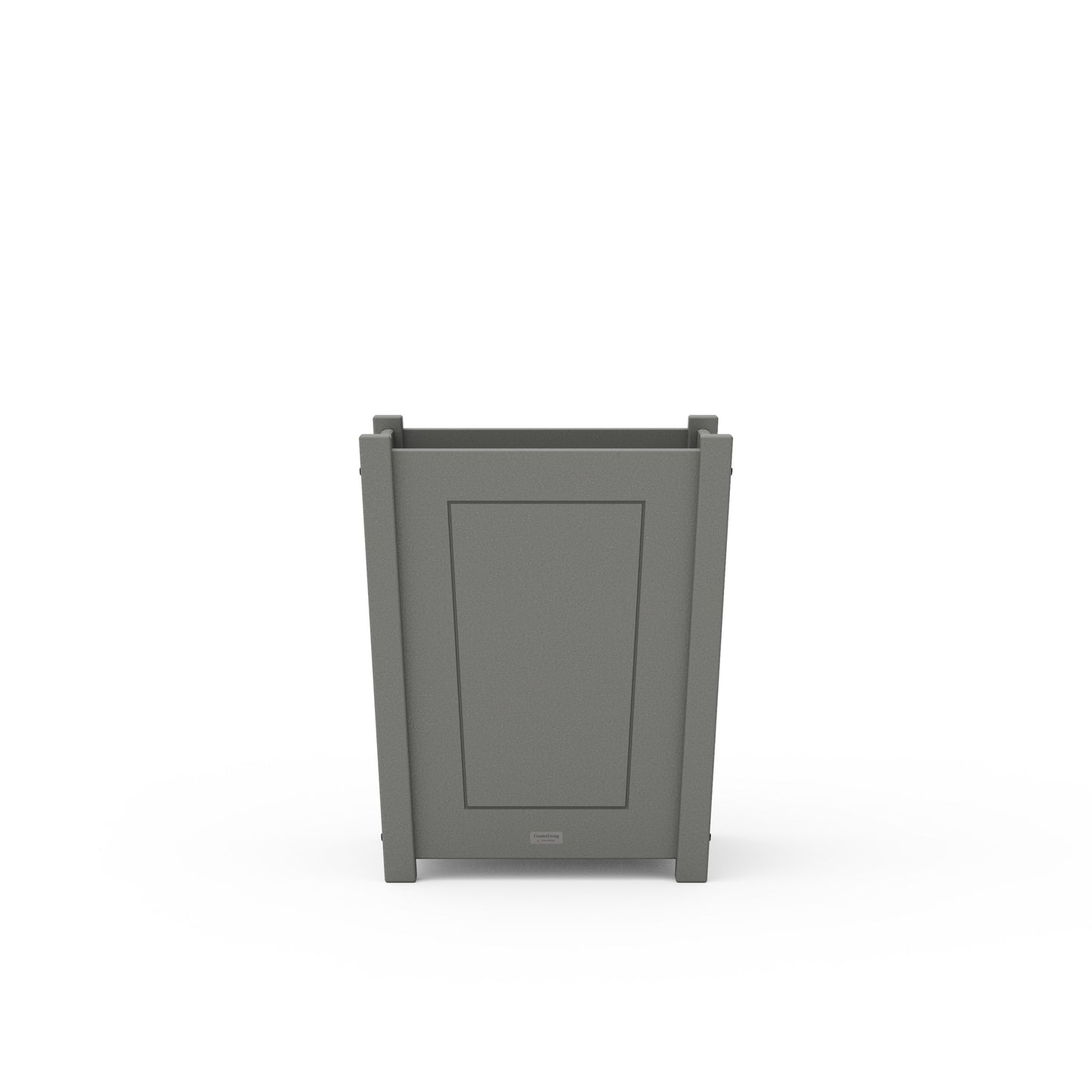 POLYWOOD Country Living Large Tapered Square Short Planter Box