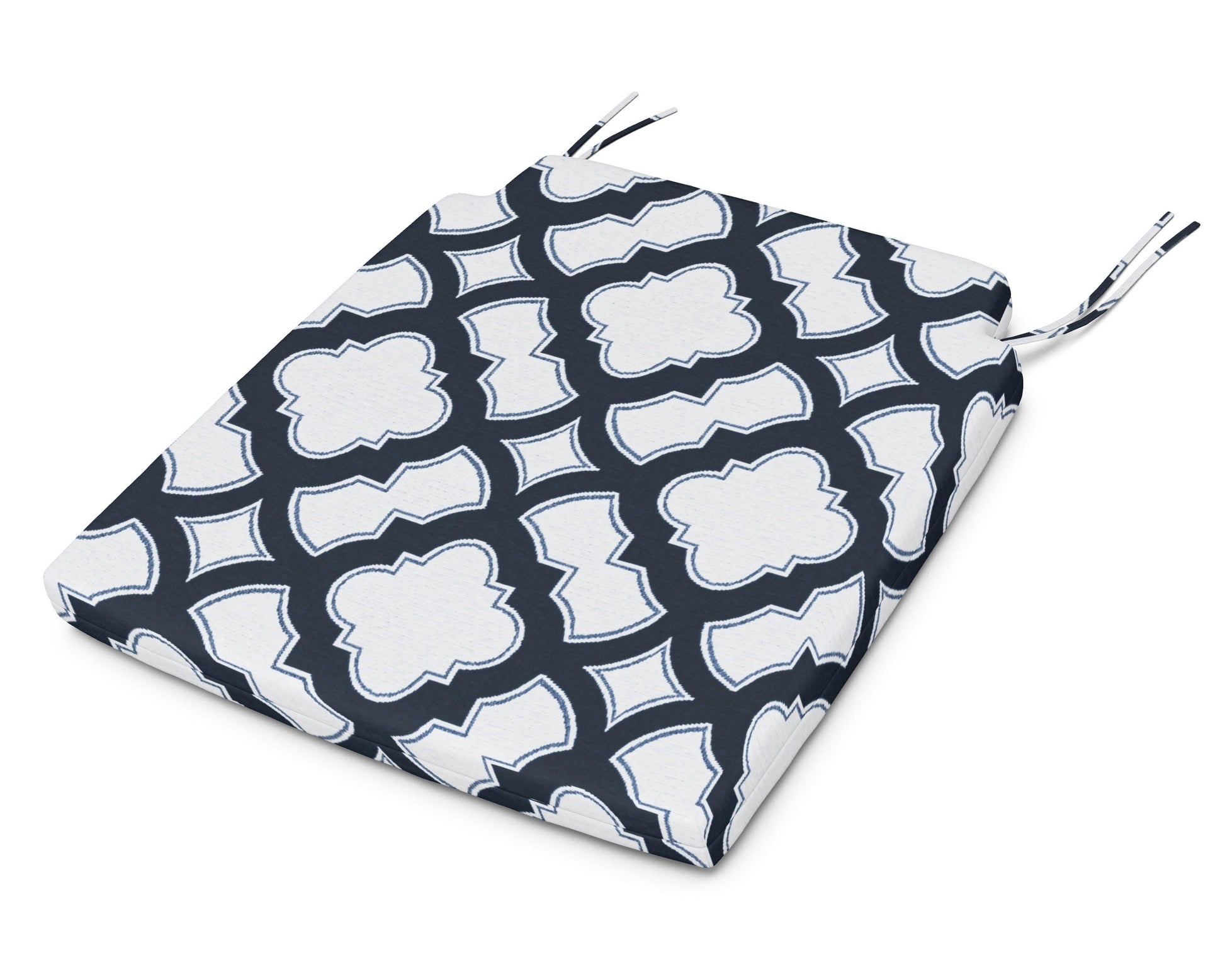 POLYWOOD Savannah Dining Seat Pad — Trellis Marine Indigo