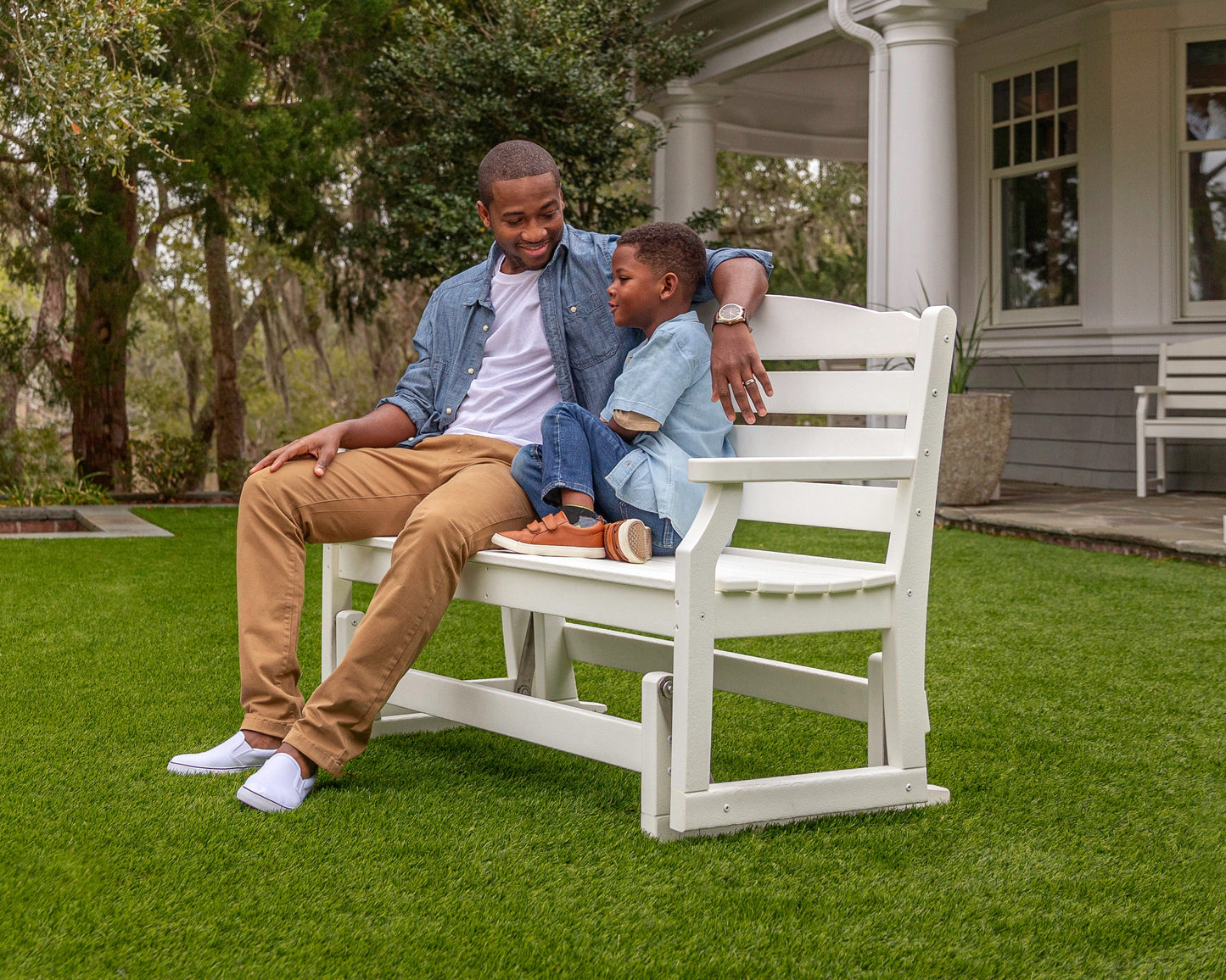 POLYWOOD Savannah 48" Glider
