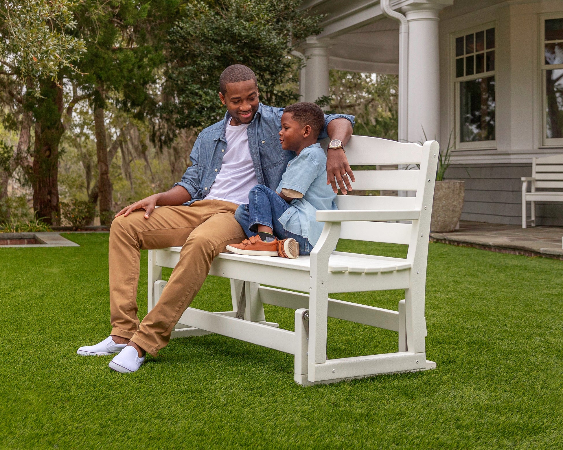 POLYWOOD Savannah 48" Glider