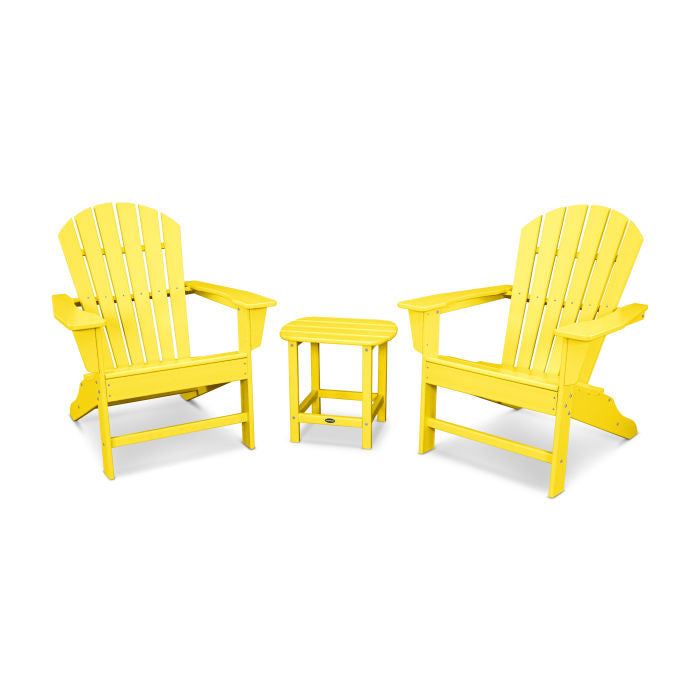 POLYWOOD South Beach Adirondack 3-Piece Set FREE SHIPPING