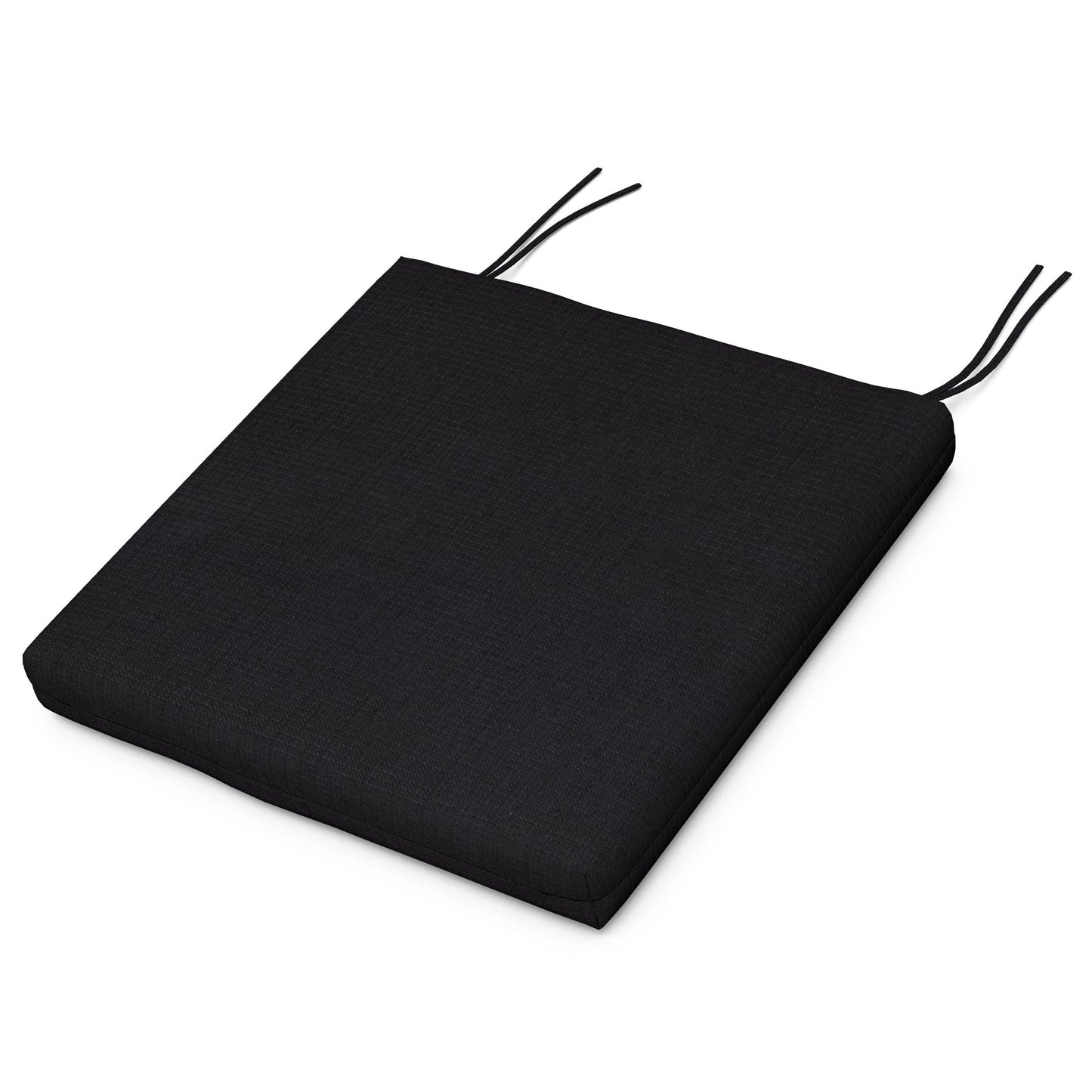 POLYWOOD Acadia Dining Side Seat Pad — Midnight Linen