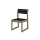 POLYWOOD EDGE Sling Dining Side Chair — Vintage Sahara / Black Sling