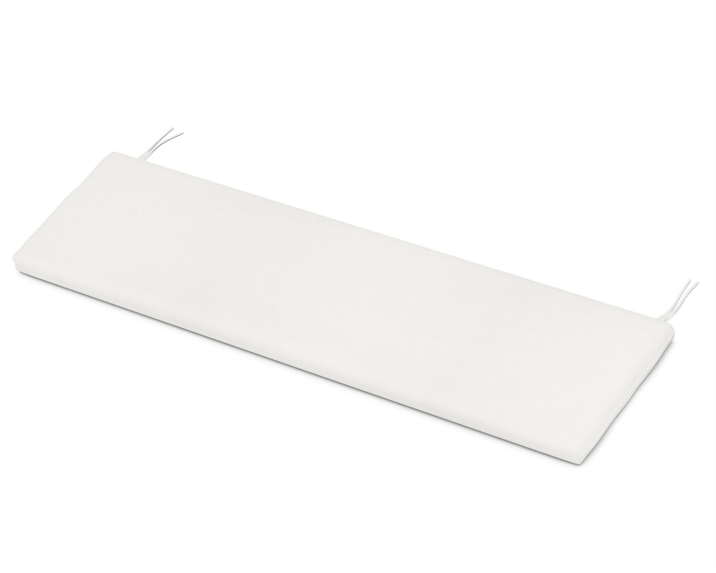 POLYWOOD Bench Seat Cushion - 17.25"D x 56.5"W x 2.5"H — Natural Linen