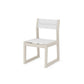 POLYWOOD EDGE Sling Dining Side Chair — Sand / White Sling