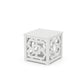 POLYWOOD Chinoiserie Accent Table — White