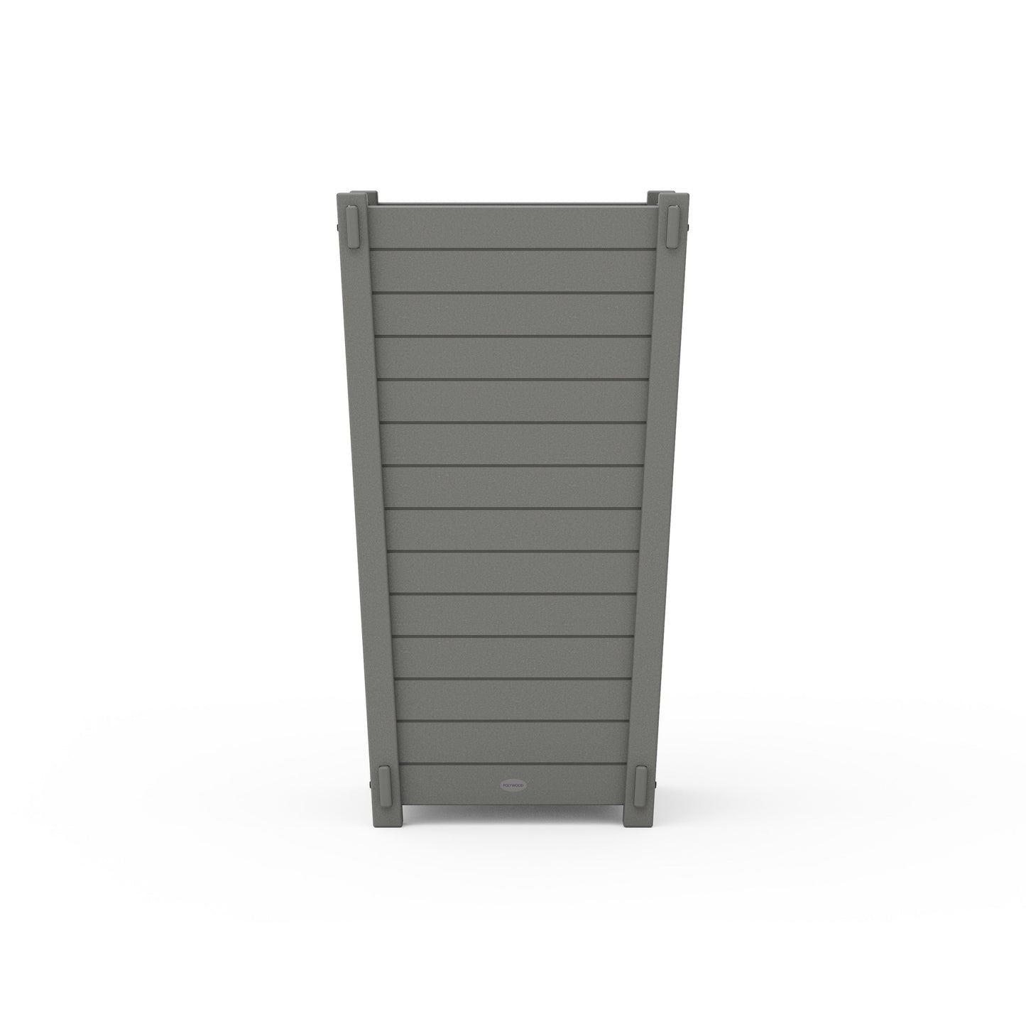 POLYWOOD Nautical Large Tapered Square Tall Planter Box