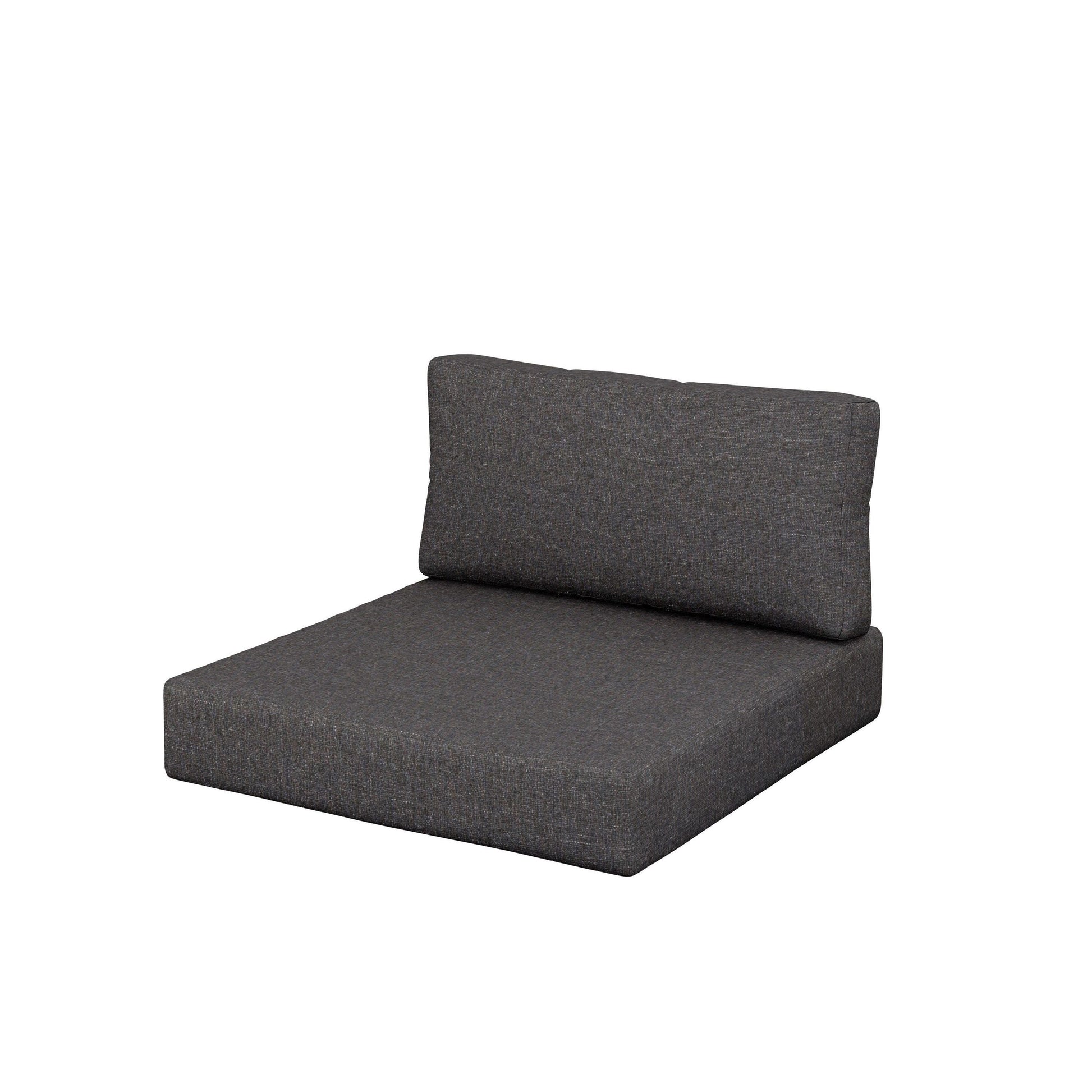 POLYWOOD Acadia Back/Seat Cushion Set — Ash Charcoal