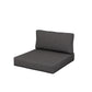 POLYWOOD Acadia Back/Seat Cushion Set — Ash Charcoal