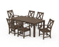 POLYWOOD Braxton Arm Chair 7-Piece Parsons Dining Set — Kona