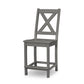 POLYWOOD Braxton Counter Side Chair — Slate Grey
