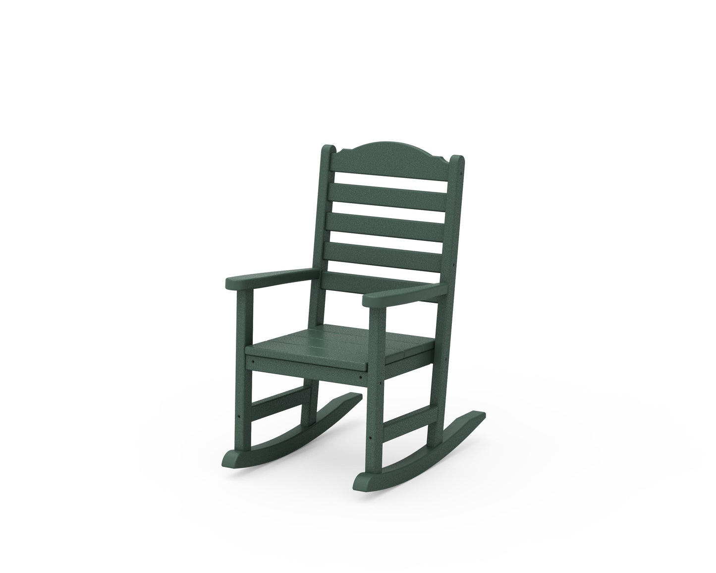 POLYWOOD Savannah Kids Rocking Chair — Green