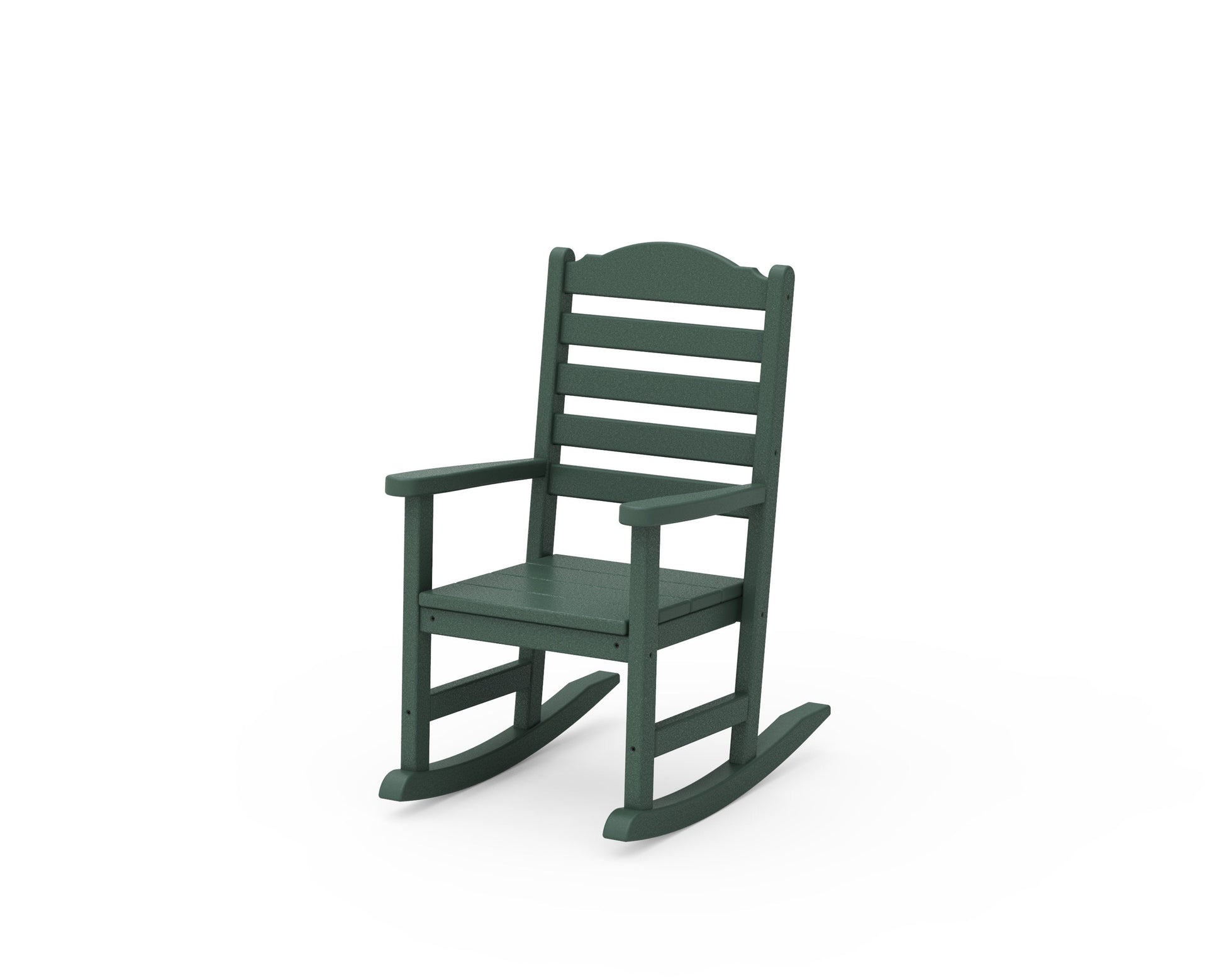 POLYWOOD Savannah Kids Rocking Chair — Green
