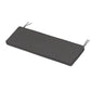 POLYWOOD Chinoiserie Bench Seat Cushion — Ash Charcoal