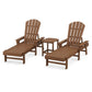 POLYWOOD South Beach Chaise 3-Piece Set FREE SHIPPING