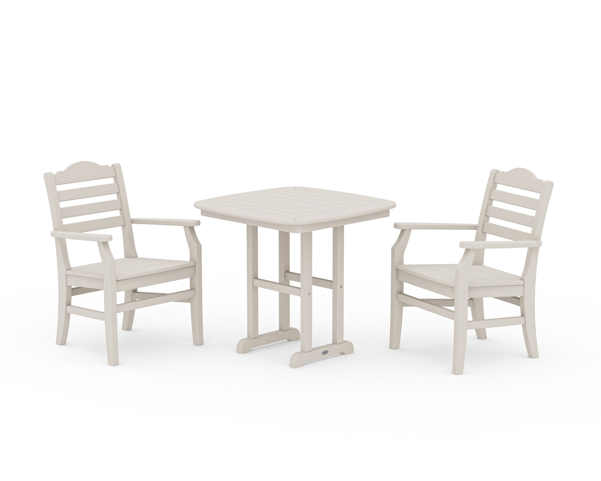 POLYWOOD Savannah 3-Piece Dining Set — Sand