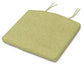 POLYWOOD Adirondack Seat Cushion - 20"W x 18.5"D x 2.5"H — Chartreuse Boucle