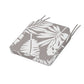 POLYWOOD Acadia Dining Side Seat Cushion — Leaf Grey Mist