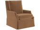 Universal Jocelyn Swivel Glider Chair in Rush Toffee
