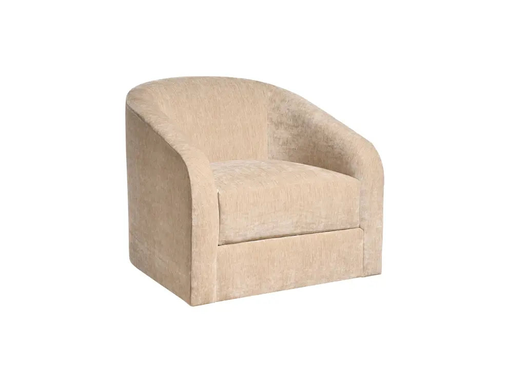 Universal Dylan Swivel Chair in Gatsby Sand