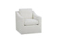 Universal Augustine Slipcover Swivel Glider in Tuscan Natural