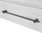 Fiji Queen Size Wooden Cabinet Bed in Monaco White Finish with USB Port, Drawer, and 6-Inch Tri-Fold Memory Foam Mattress