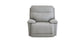 Bassett Club Level Fletcher Leather Zero Gravity Power Recliner — Fletcher Grey