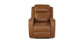 Bassett Club Level Norwood Leather Zero Gravity Power Glider Recliner — Norwood Tan