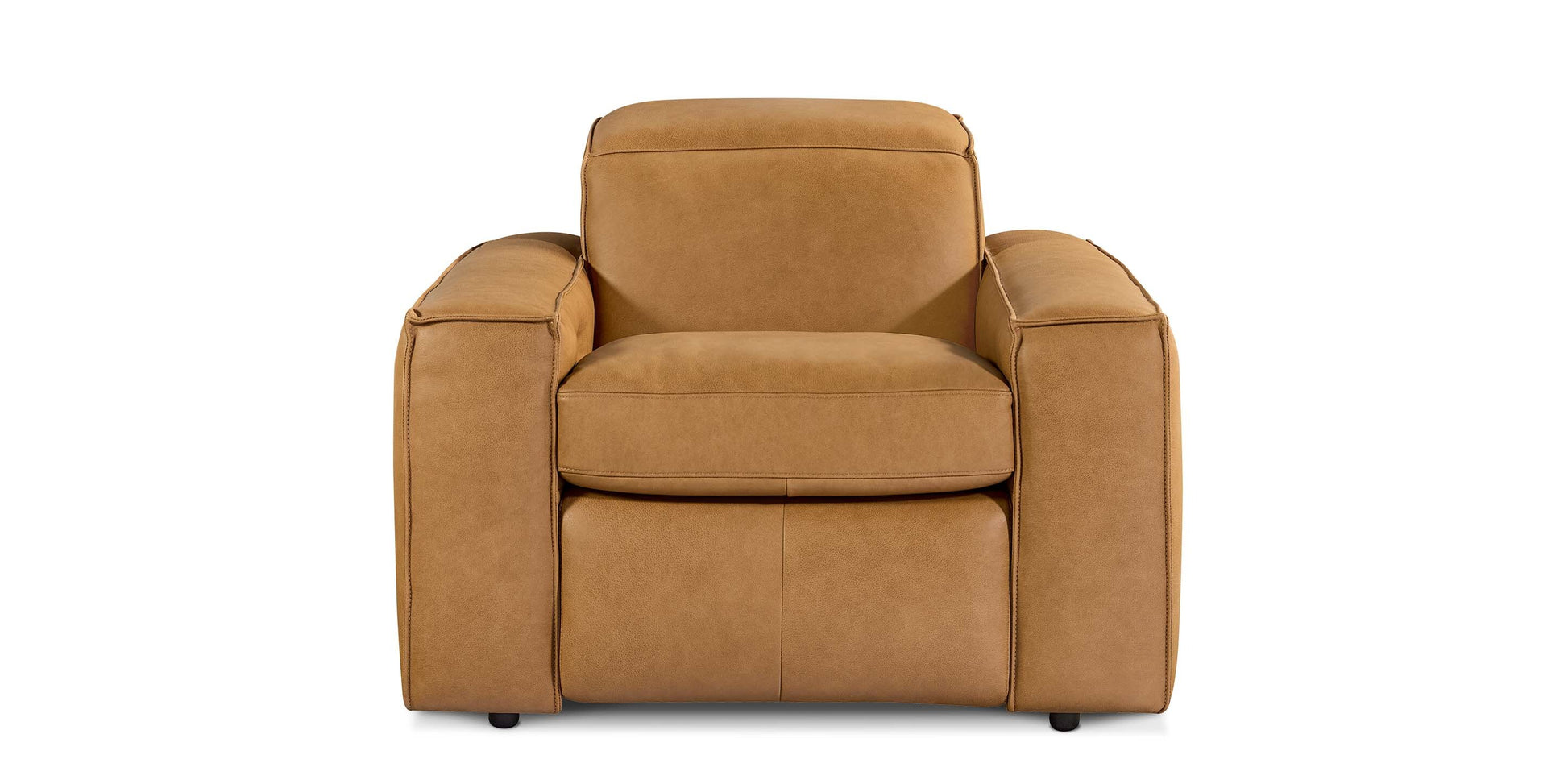 Bassett Club Level Wesley Leather Zero Gravity Power Recliner — Wesley Twig