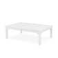 POLYWOOD Chinoiserie Coffee Table — White