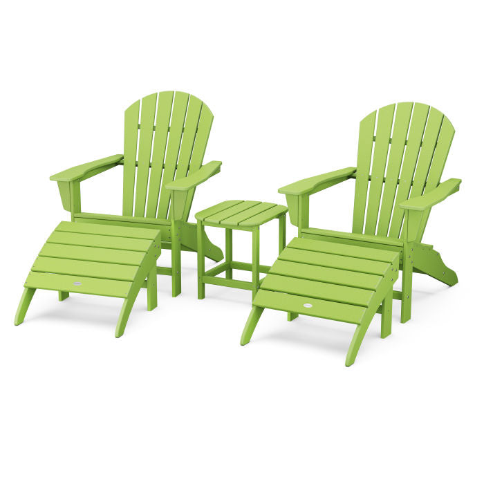 POLYWOOD South Beach Adirondack 5-Piece Set FREE SHIPPING