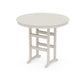 POLYWOOD 48" Round Farmhouse Bar Table — Sand