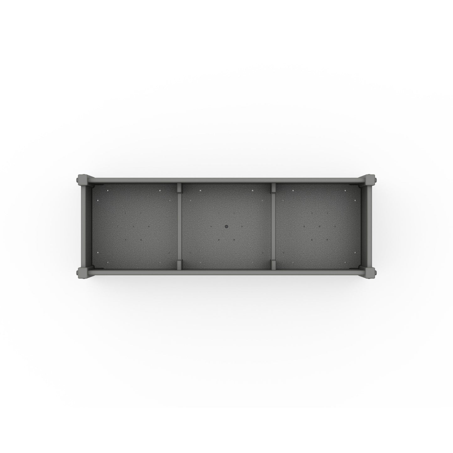 POLYWOOD Vineyard Rectangle Triple Planter Box