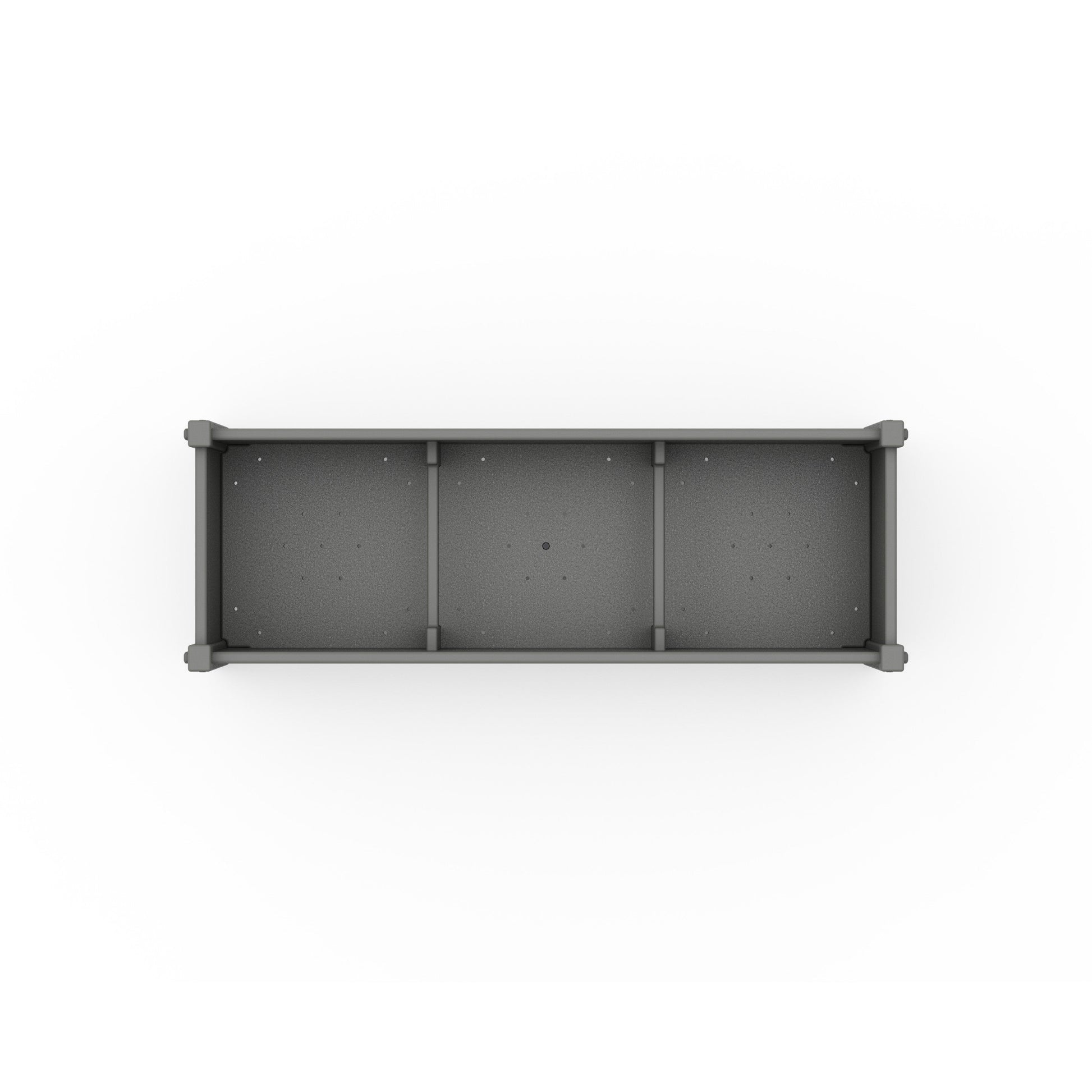 POLYWOOD Vineyard Rectangle Triple Planter Box
