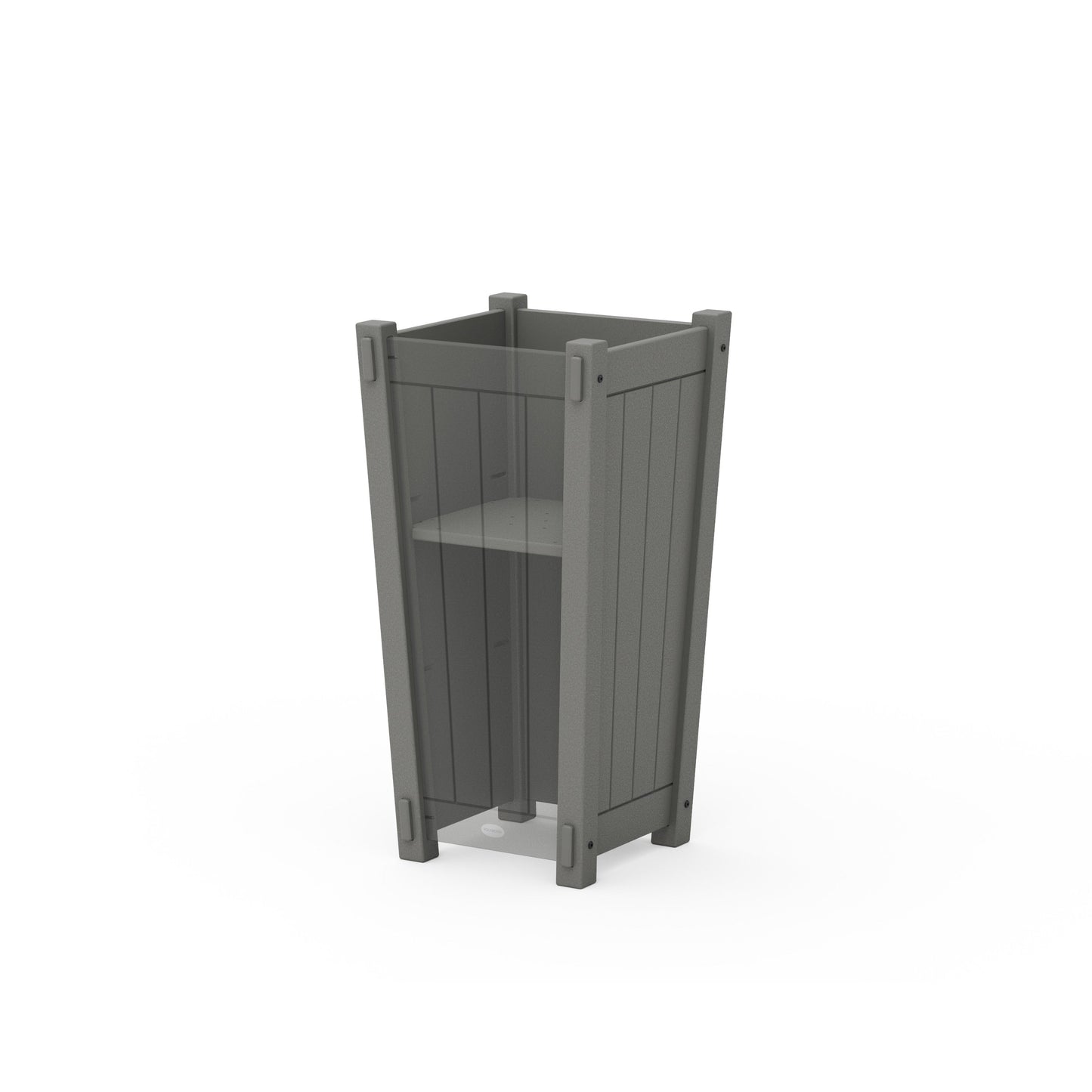 POLYWOOD Vineyard Tapered Square Planter Box