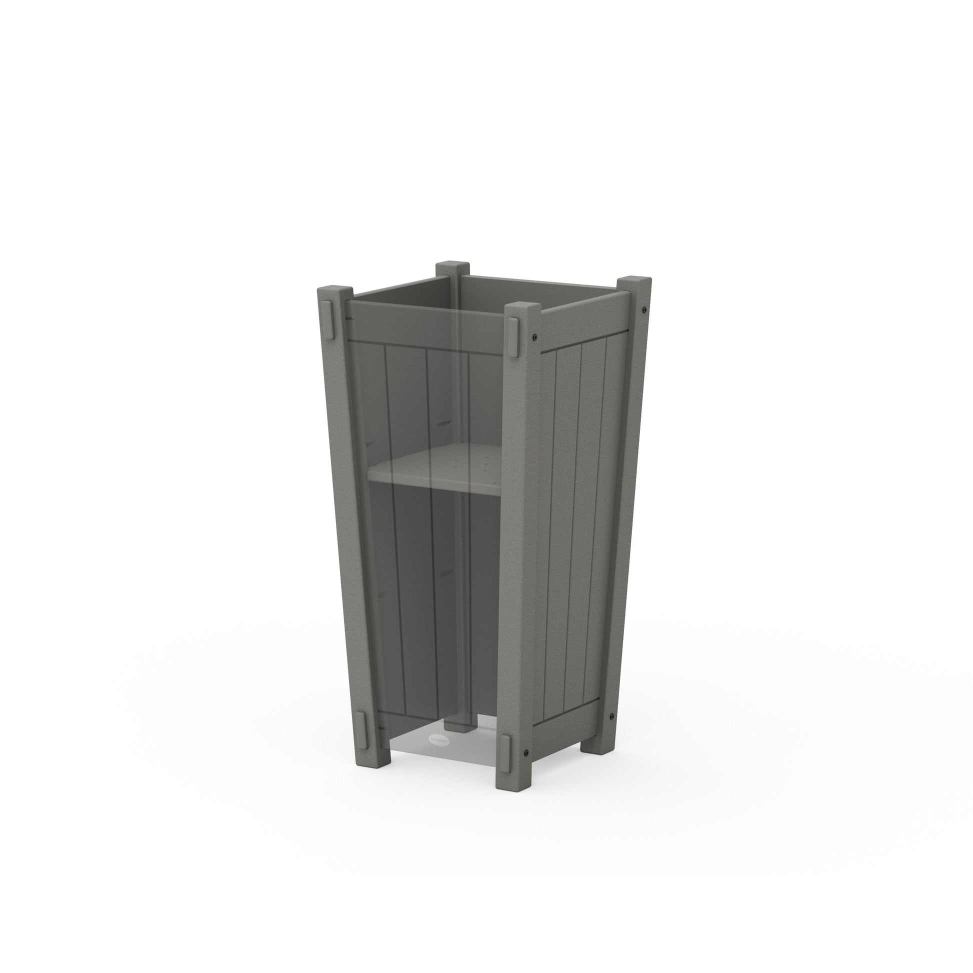 POLYWOOD Vineyard Tapered Square Planter Box
