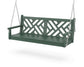 POLYWOOD Chippendale 60" Swing — Green