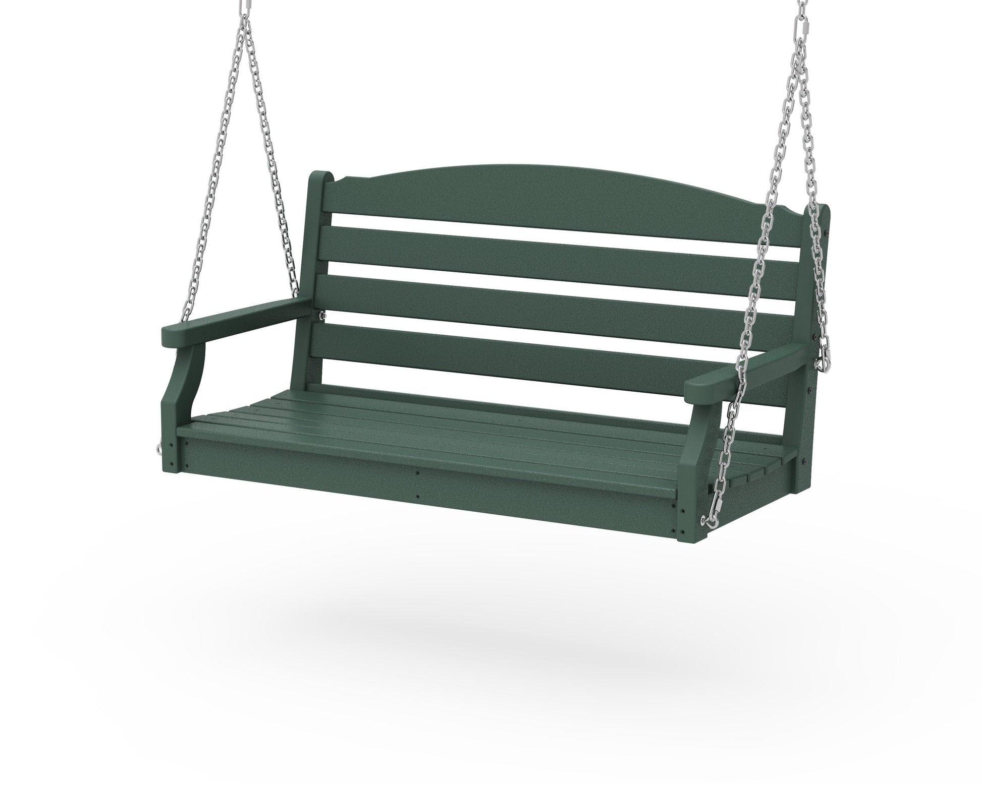 POLYWOOD Savannah 48" Swing — Green
