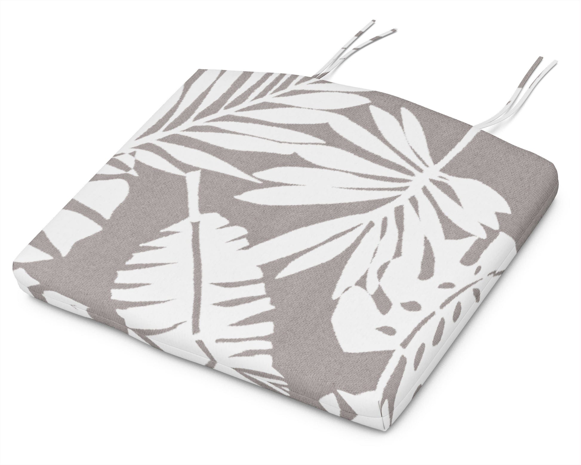 POLYWOOD Adirondack Seat Cushion - 20"W x 18.5"D x 2.5"H — Leaf Grey Mist