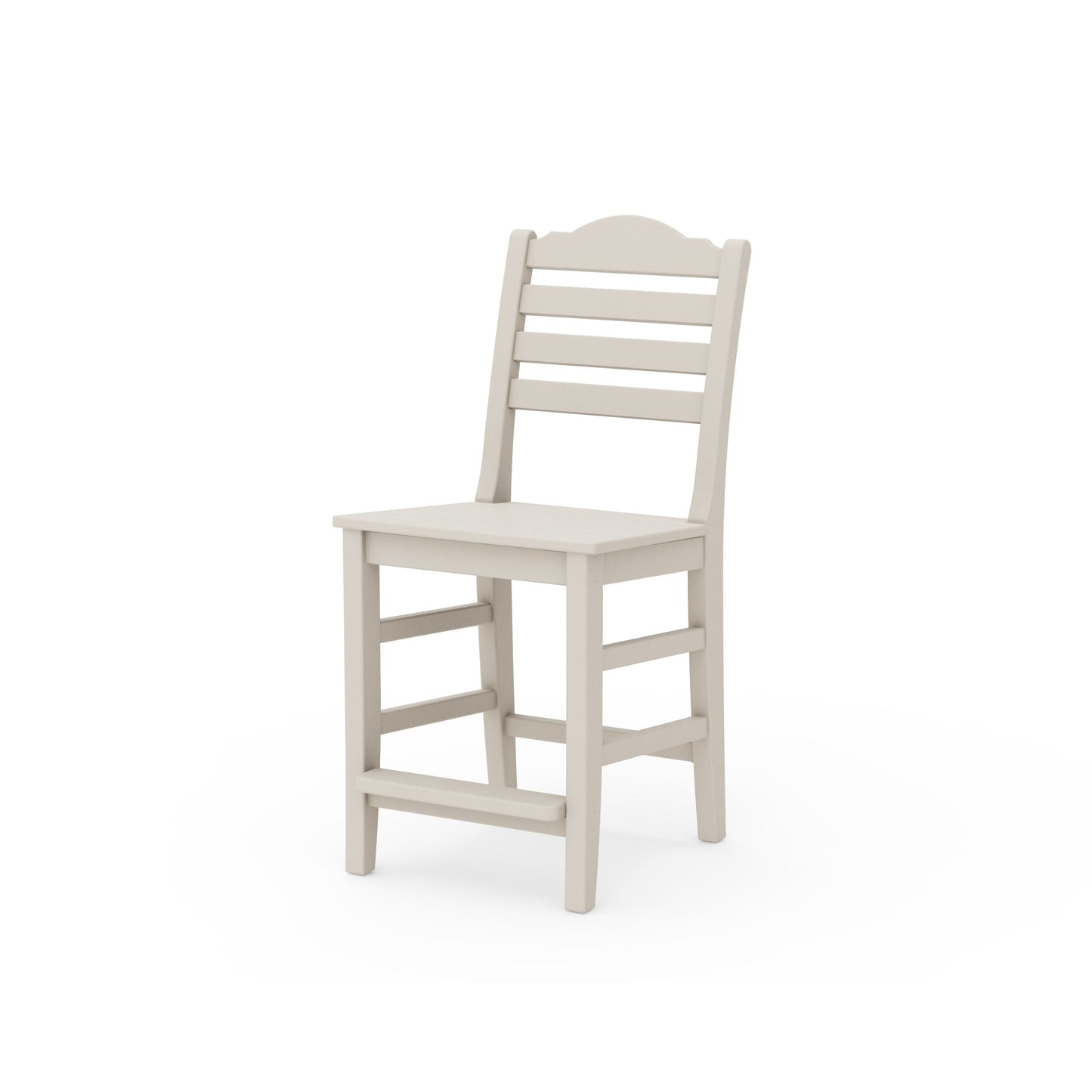 POLYWOOD Savannah Counter Side Chair — Sand