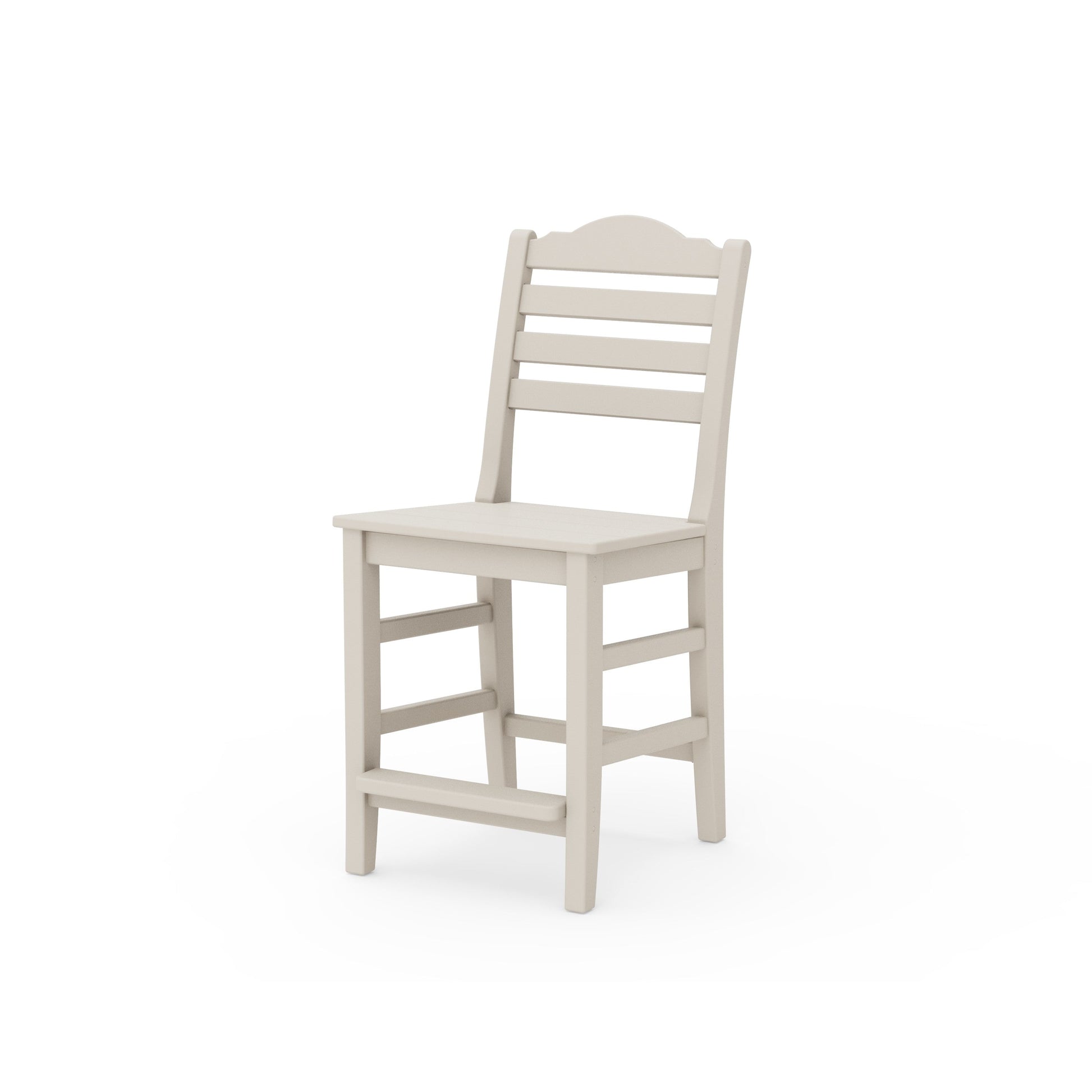 POLYWOOD Savannah Counter Side Chair — Sand