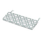 POLYWOOD Chinoiserie Bench Seat Cushion — Trellis Glacier Spa