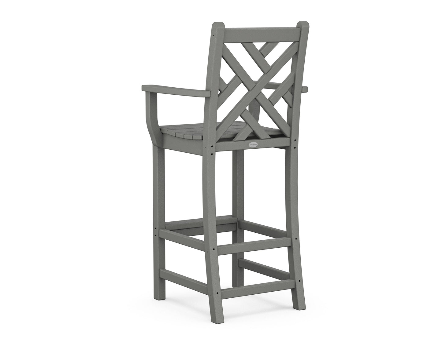 POLYWOOD Chippendale Bar Arm Chair